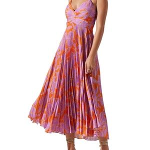 ASTR the label Blythe pleated dress